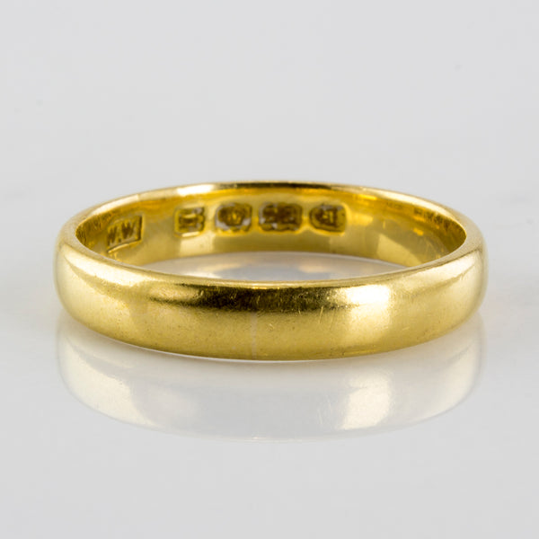 Edwardian Era Gold Wedding Ring | SZ 7.25 |