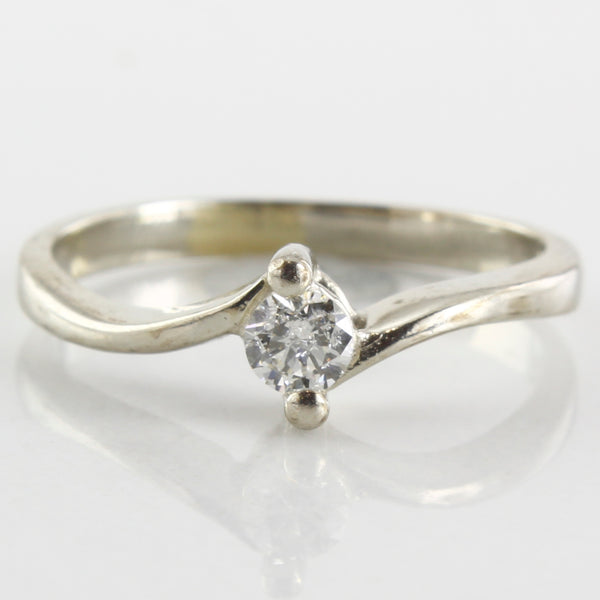 Diamond Bypass Promise Ring | 0.15ct | SZ 5.25 |