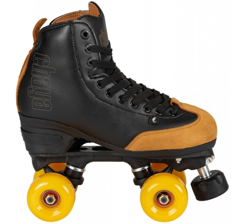 orange roller skates