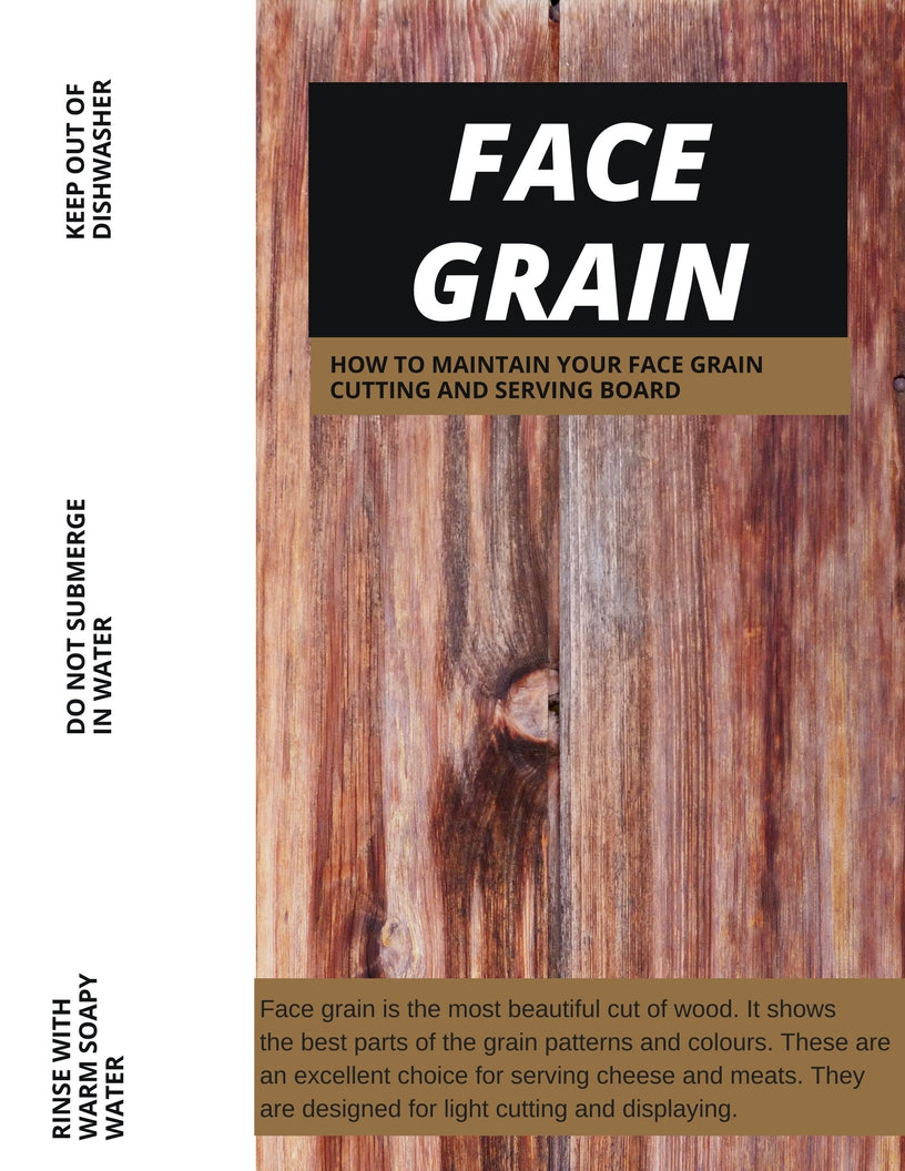 Face Grain Maintenance Information