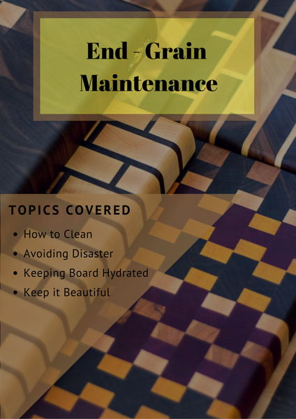 End grain board maintenance