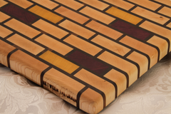 Maple end-grain cutting board