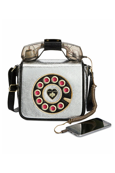 betsey johnson phone crossbody