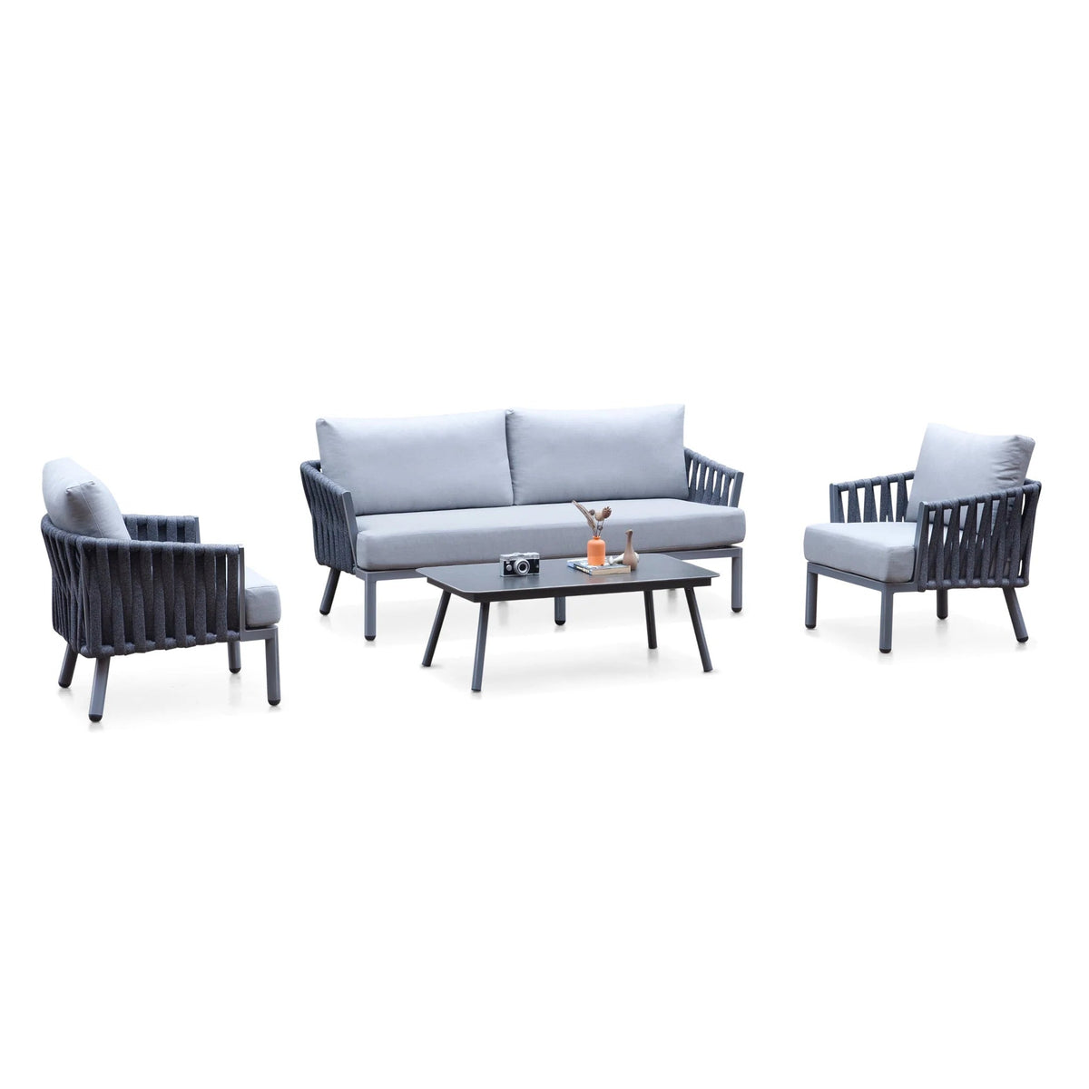 patio dining set with sectional