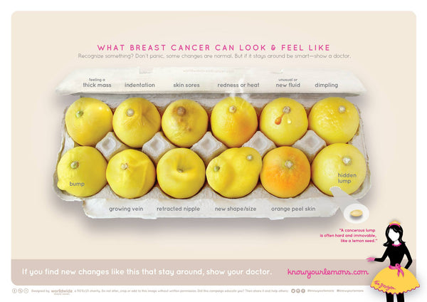 Know Your Lemons Image of Breast Cancer Symptoms