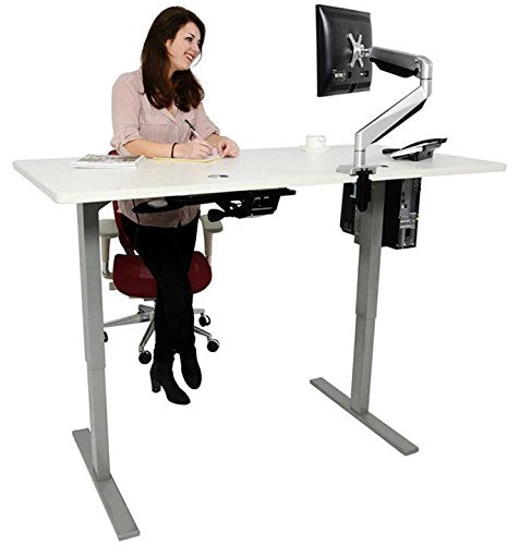 Single Motor Electric Adjustable Height R2 Sit-Stand Desk Model No SM1 -  Rife Technologies