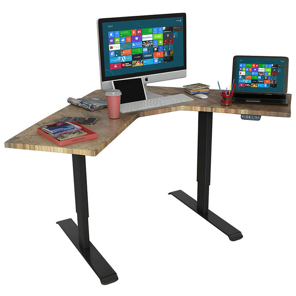 tasha l shaped standing desk