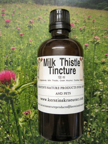 milk thistle tincture - Kerstin's Nature Products