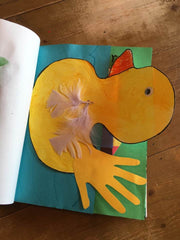 Rubber ducky cutout 4everBound Book
