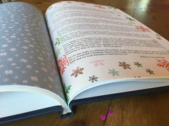 Christmas letter saved in a Sentiment size 4everBound Book