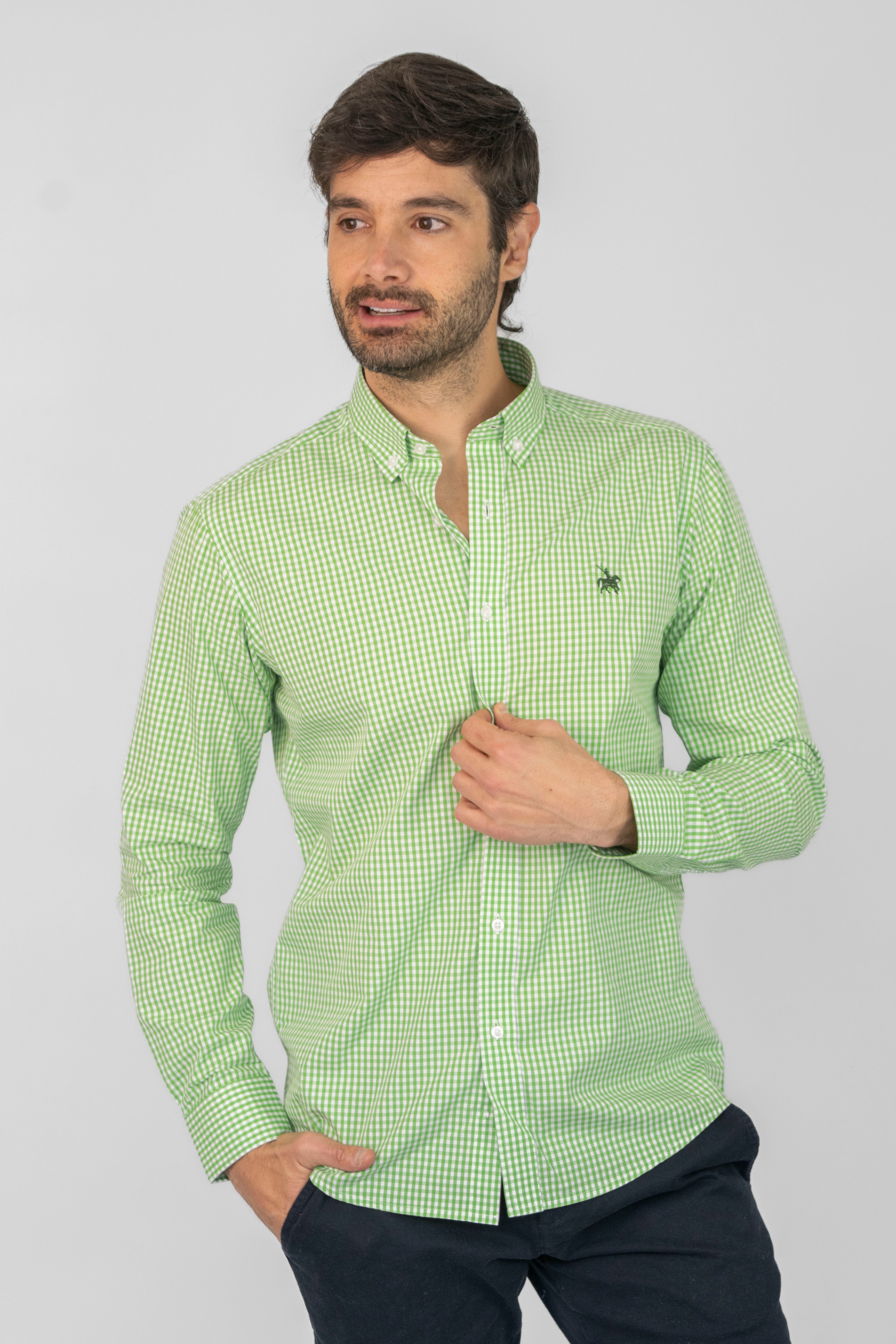Camisa Hombre Verde claro – Armatura CO