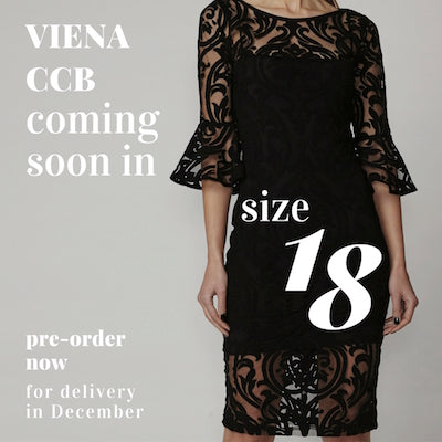 Very Very fluted sleeve dress Viena
