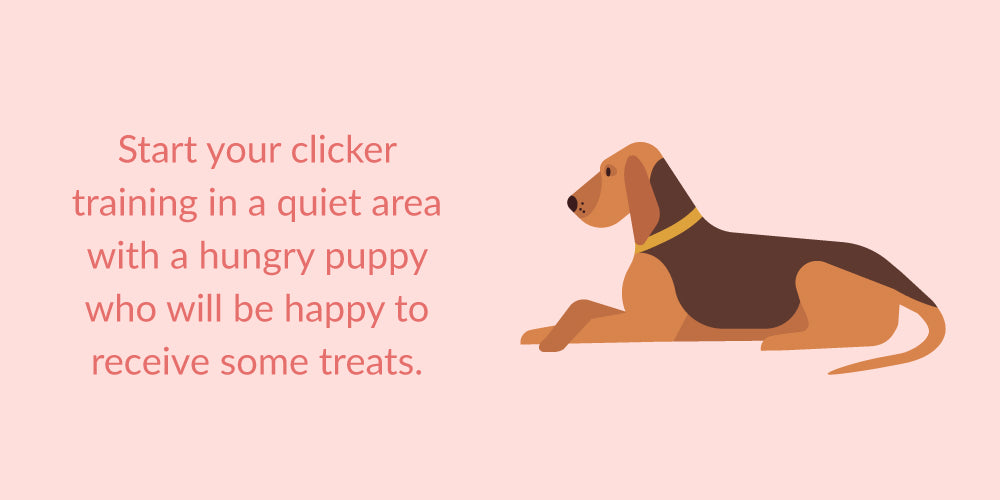 give treats with clicker training
