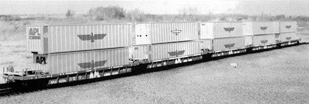 Thrall Double Stack Container Car