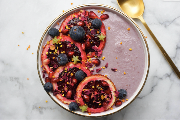 Blood Orange and Chaga Smoothie Bowl