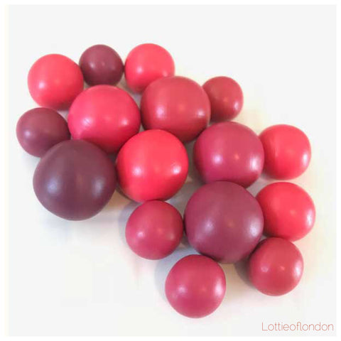 Red Beads at Lottie Of London Jewellery