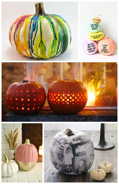 Alternative pumpkin decorating ideas