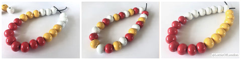 Full bead necklace commission at Lottie Of London Jewellery