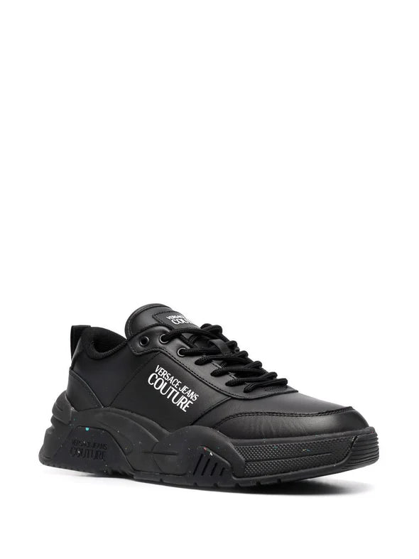 VERSACE JEANS BLACK SNEAKERS