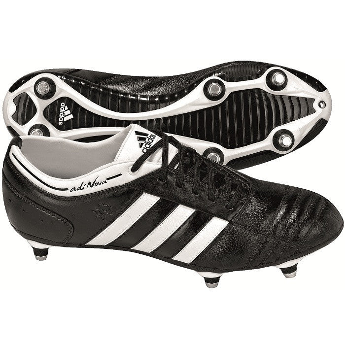 Adidas adiNOVA Junior football boots - Black and white size 5.5 – David O Jones Online Sports