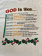 God is Like Vintage Tee XL