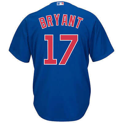 kris bryant cubs jersey