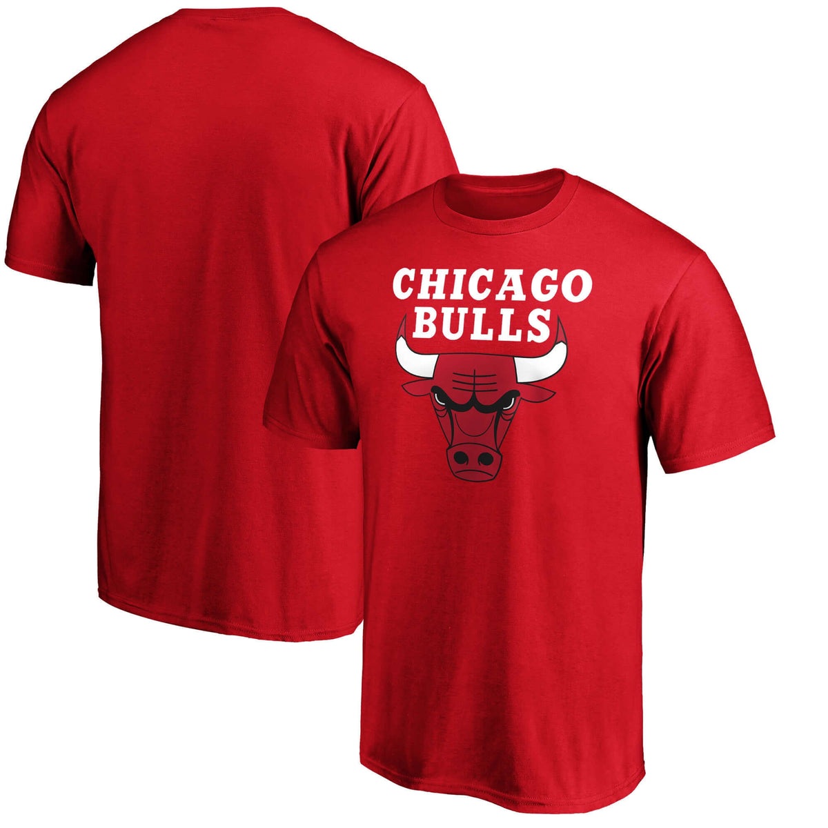 bulls t shirt red