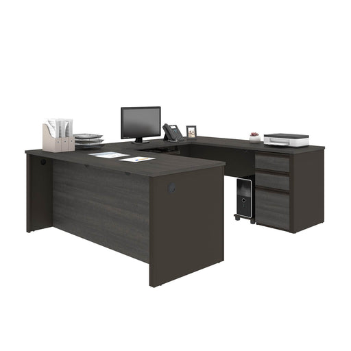 星u型办公桌威望+ u型行政办公桌与基座-可在3种颜色