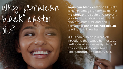 Jamaican Black Castor Oil benefits