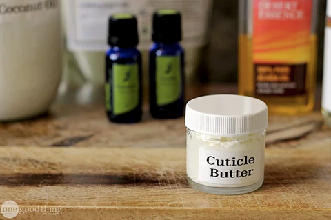 Shea Butter DIY cuticle cream