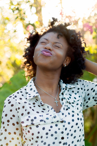 low density natural hair