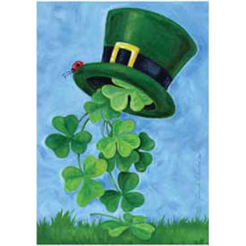 Shamrock Shower St.Patricks's Day Garden Flag