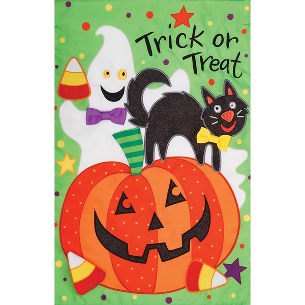 Trick or Treat Halloween Flag