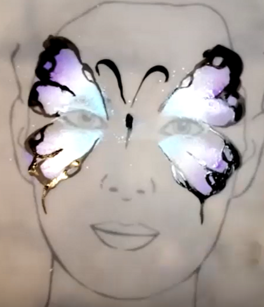 Butterfly Face Paint