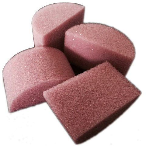 Always Wicked Art Mini Half Round Sponge (2" x 1") - 12-pack