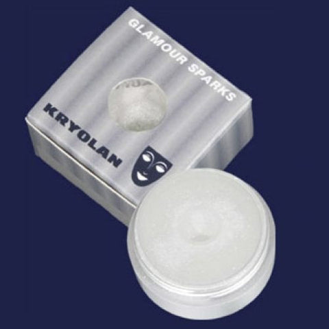 Kryolan Silver Glamour Sparks (0.1 oz)