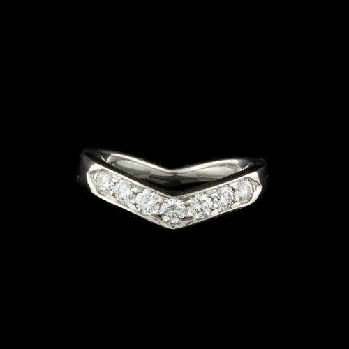 tiffany v shaped ring