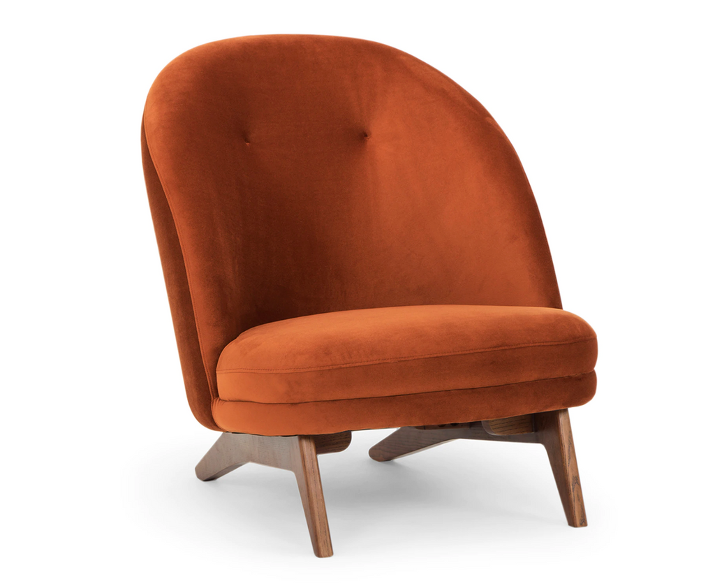 Burnt Orange Accent Chair