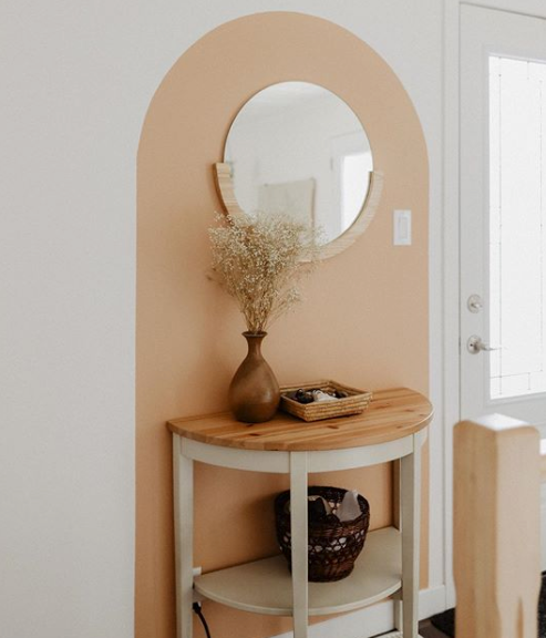 Painted Entryway