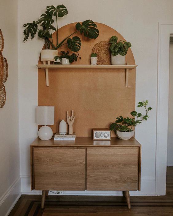 Painted Wall Nook