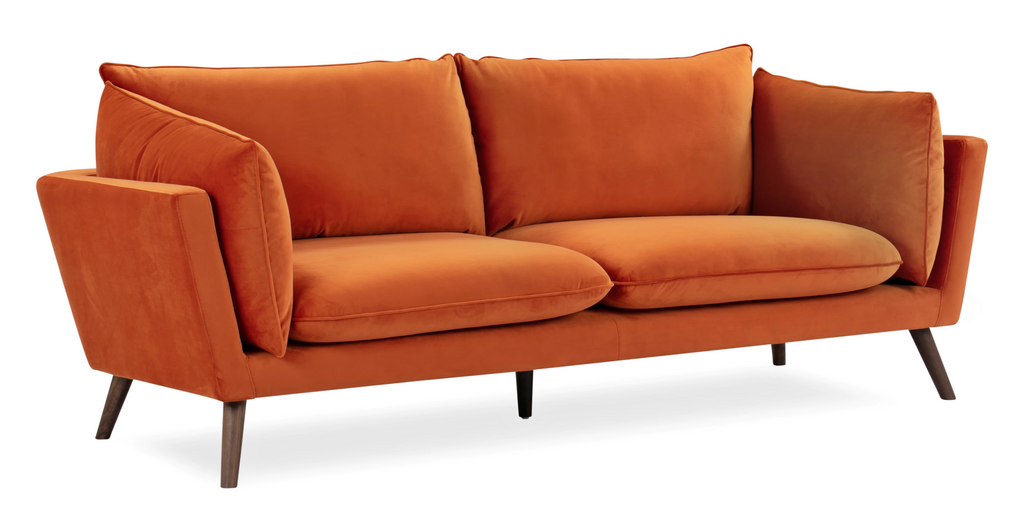 Burnt Orange Sofa