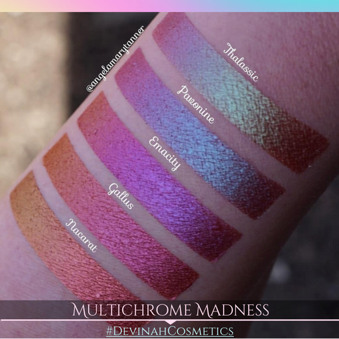 Multi-chrome eyeshadow multichrome eye shadow