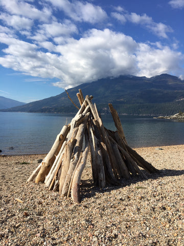 Beach days at East Shore Kootenay Lake, Kootenay Bay BC