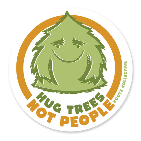 Hug a Tree Sticker