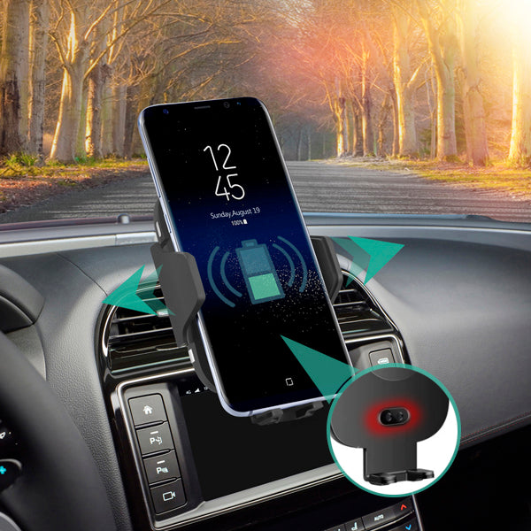 Lexuma 辣數碼 Xmount ACM-1009 Automatic Infrared Sensor Qi fast charging Wireless Car Charger Mount for iPhone samsung mobile phone accessories car smart holder wireless charger station adapter with infrared motion sensor safety driving Auto clamping Universal Car Mount Rotatable Bracket Air Vent Mount scosche stuckup iottie cd mount cigarette lighter wireless vent charger lynktec bolt besthing review