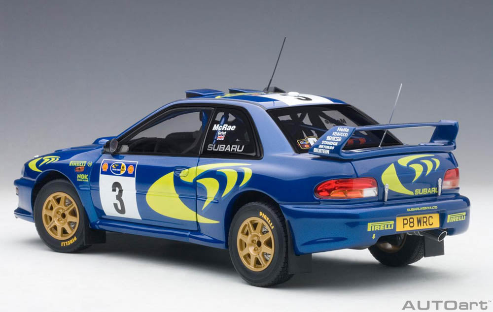 118 SUBARU IMPREZA WRC 1997 Biante Model Cars