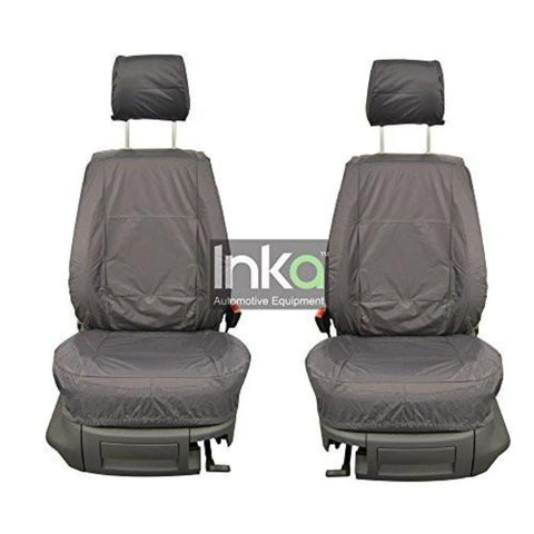 Skoda Yeti Fully Tailored Waterproof front Single Set Seat Covers 2011 - 2015 heavy Duty Right Hand Drive Grey- INK-WSC-5202