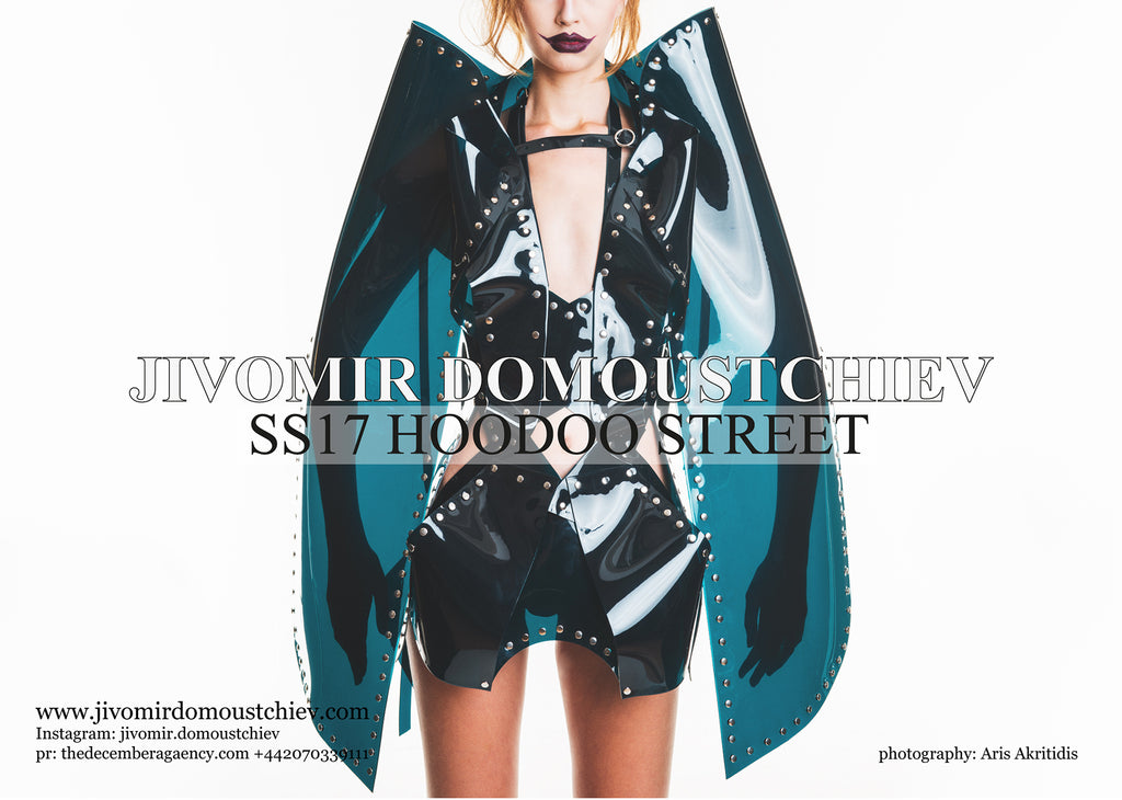 Jivomir Domoustchiev ss17 clear Turqouise