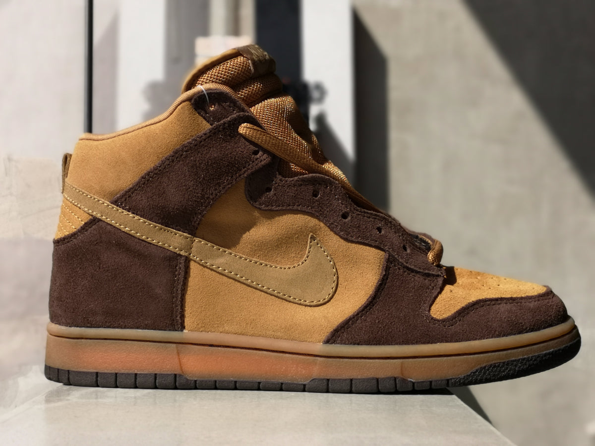 nike sb dunk high brown pack