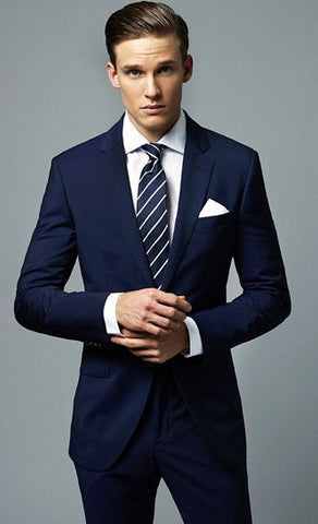 Navy suit - Tucked Trunks